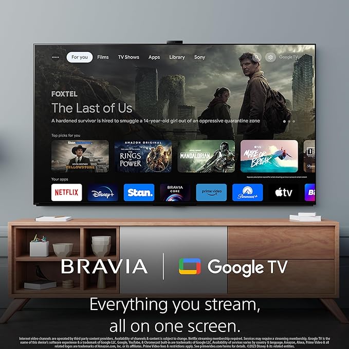 Sony BRAVIA 55" X80L TV 4K UHD LED Smart Google TV 55X80L