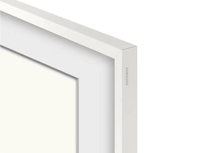 Modern White 43 inches Bezel for The Frame TV