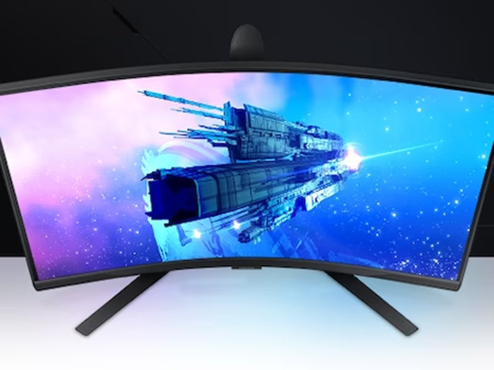 Samsung 27 inches G65B Odyssey G6 QHD 240Hz Curved Smart Gaming Monitor