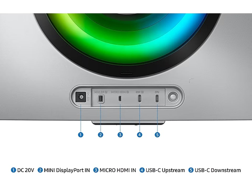 Samsung 34 inches G85SB Odyssey OLED G8 Ultra WQHD 175Hz Smart Gaming Monitor