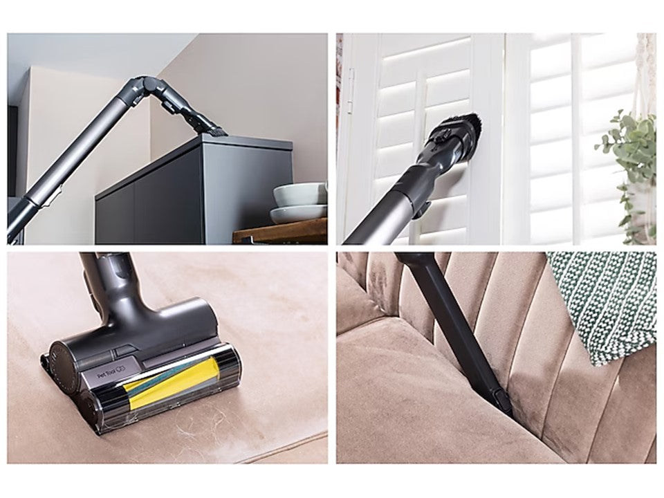 Samsung Bespoke Jet Cordless Stick Vacuum Cleaner Max 210W Suction Power