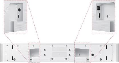 Samsung HW-S67B White 5.0 channels Soundbar with 7 integrated speakers