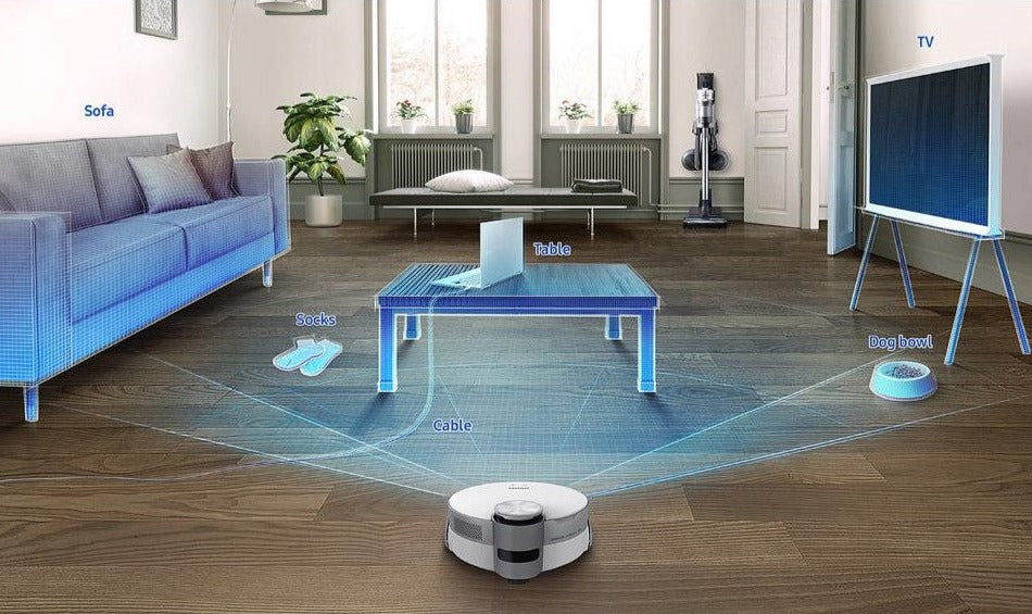 Samsung Jet Bot AI+ Smart Robot Vacuum with Object Recognition
