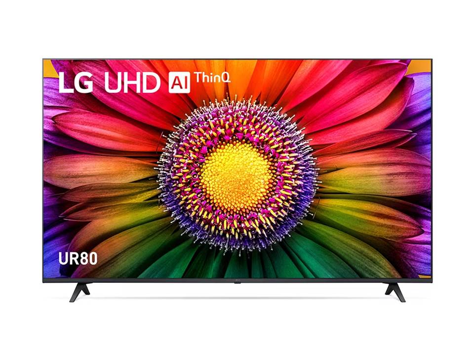 LG 55" UR80 Ultra HD 4K HDR Smart TV