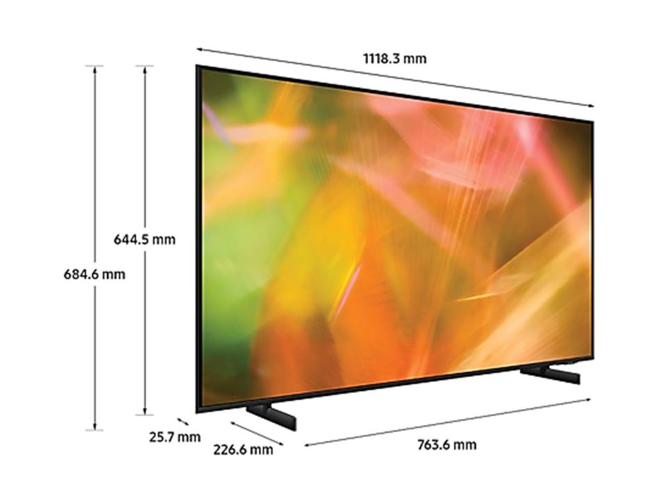 Samsung 50" AU8000 Crystal UHD 4K Smart TV