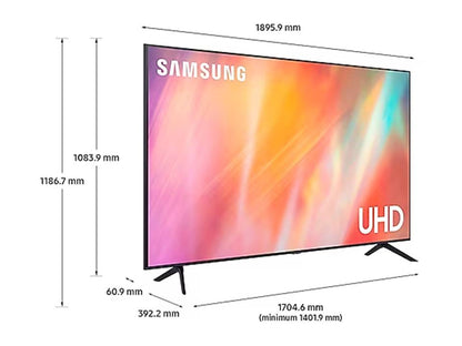 Samsung 85" AU7100 Crystal UHD 4K HDR Smart TV 85AU7100