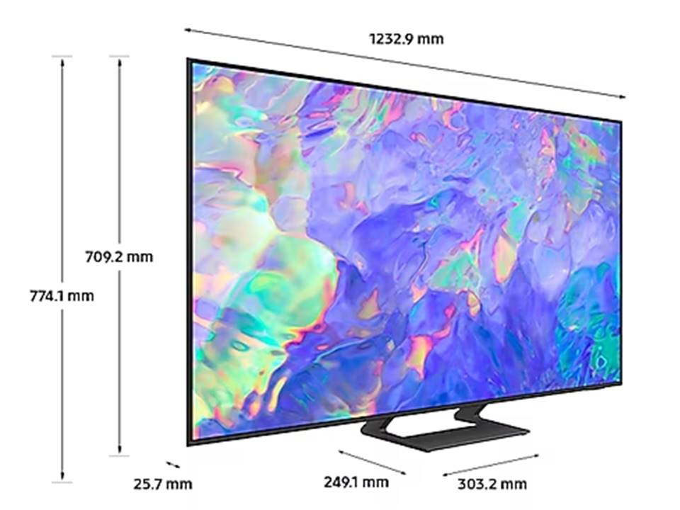 تلفزيون سامسونج الذكي 65 بوصة CU8500 Crystal UHD 4K HDR ***