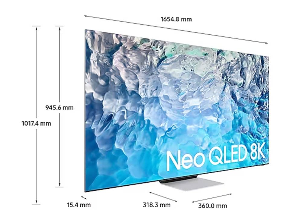 Samsung 75" QN900B Neo QLED 8K HDR Smart TV