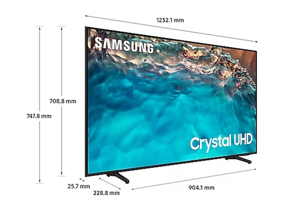 Samsung 55" BU8000 Crystal UHD 4K HDR Smart TV