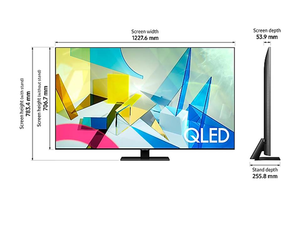 Samsung 55" Q80T QLED 4K HDR Smart TV 55Q80T