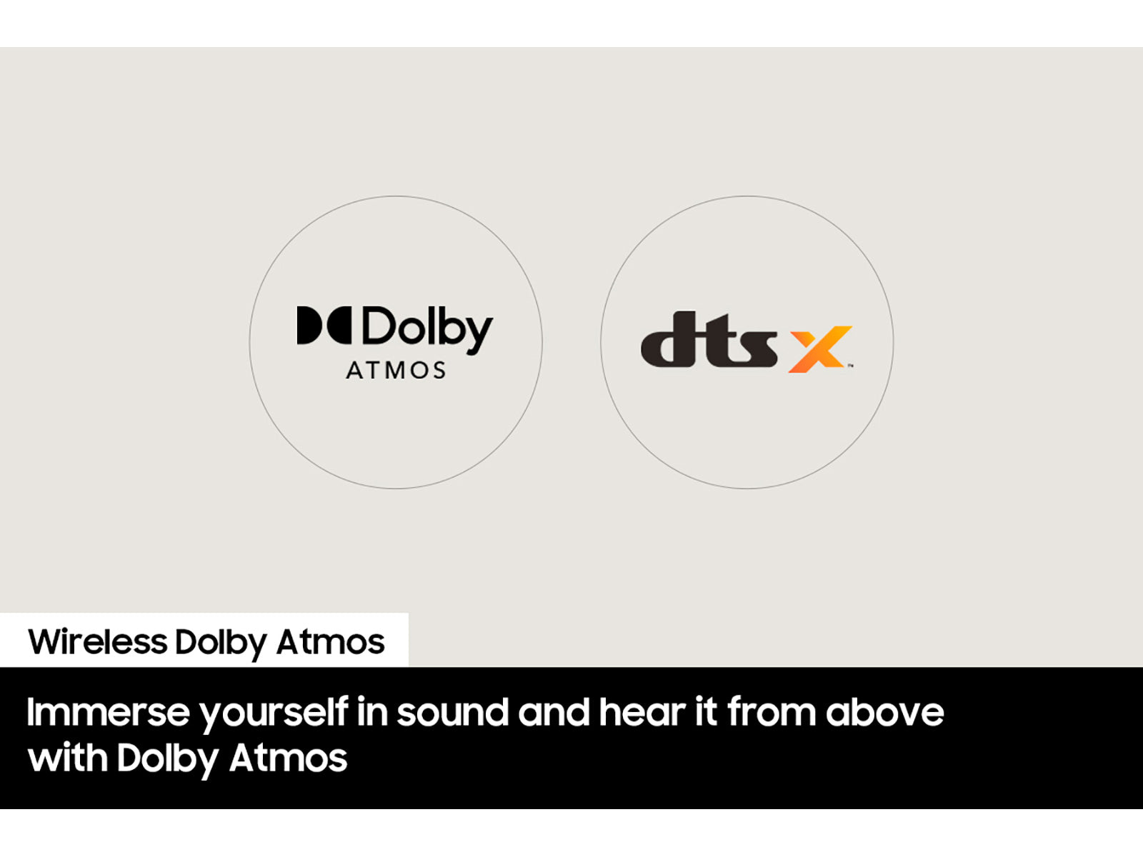 Samsung HW-Q800B 5.1.2ch Wireless Dolby Atmos DTS:X Q Symphony Soundbar