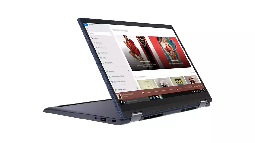 Lenovo Yoga 6 13" 2-in-1 Touchscreen Laptop, AMD Ryzen 7 5700U, 16GB RAM, 1TB SSD, Abyss Blue with Fabric Cover