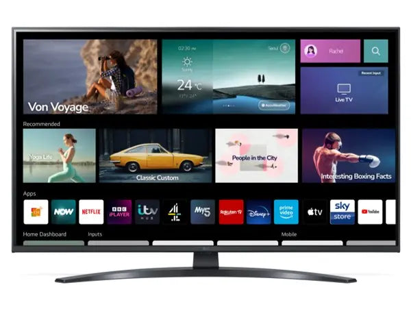 LG 43" UQ81 Ultra HD 4K HDR Smart TV