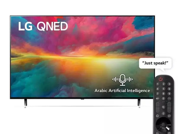 LG 75" QNED75 Nano Cell 4K HDR WebOS Smart TV 75QNED75